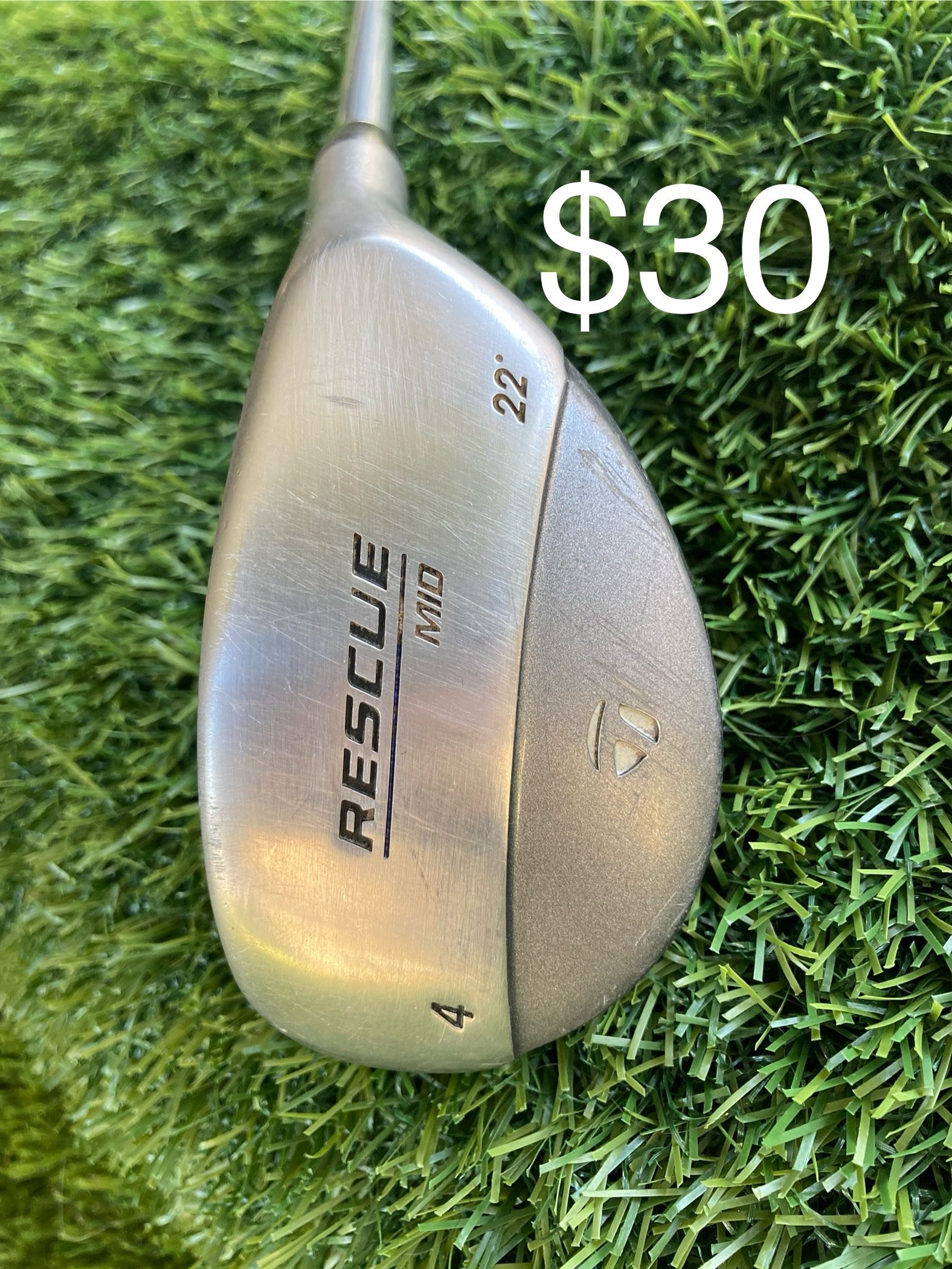 🌸⛳️ Women’s TaylorMade 4 Rescue Hybrid Golf Club.