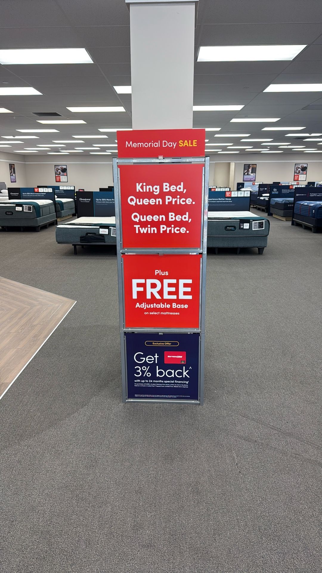 Huge Memorial Day Sale at Mattress Firm!