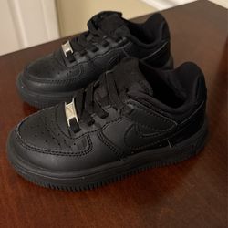Black Toddler Air Force 1 Nike