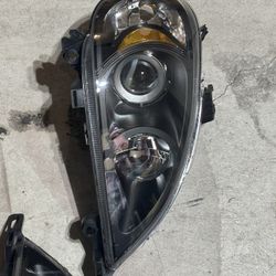 Spyder® - Driver and Passenger Side Black Projector Headlights 98-01 ML55/ML430/ ML320