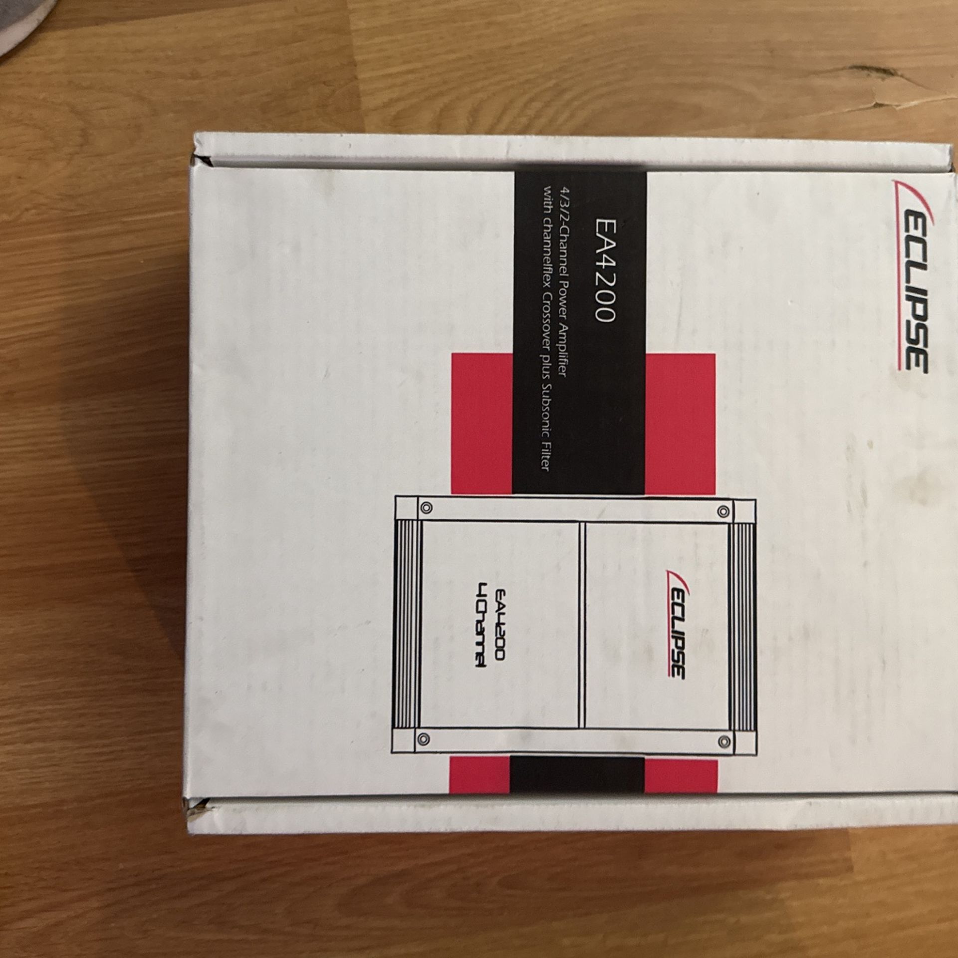 Eclipse Ea 4200 4 Channel Amp. 60 Watts X 4 @ 4 Ohm