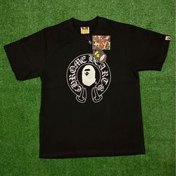 Bape Chrome Hearts Black Shirt