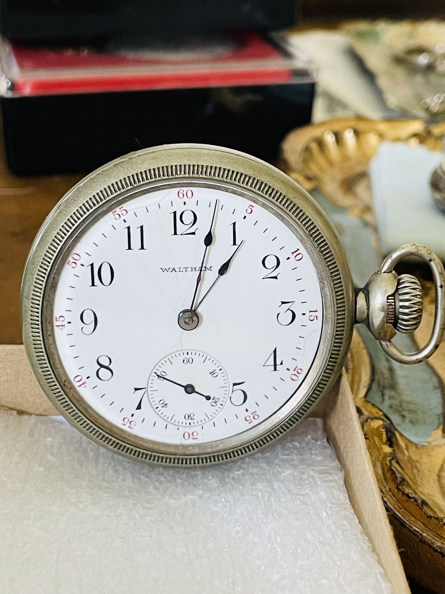 1909 Waltham Pocket Watch Antique