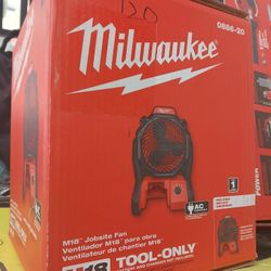 Milwaukee new fan 18M