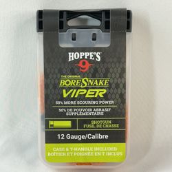 #1849 Hoppes Viper Den Shotgun Boresnake for 12 Gauge Firearms