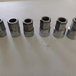 6 pc Snap-on 12pt Pass Thru Sockets 
