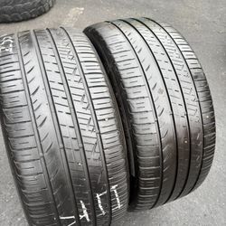 Tengo un par de llantas en muy buenas condiciones, marca HANKOOK 255/40R20 instaladas y balanceadas por el mismo precio $150