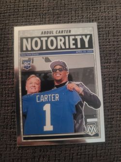 2025 Mosaic Football Abdul Carter