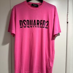 Dsquared2 Logo Print T Shirt XL