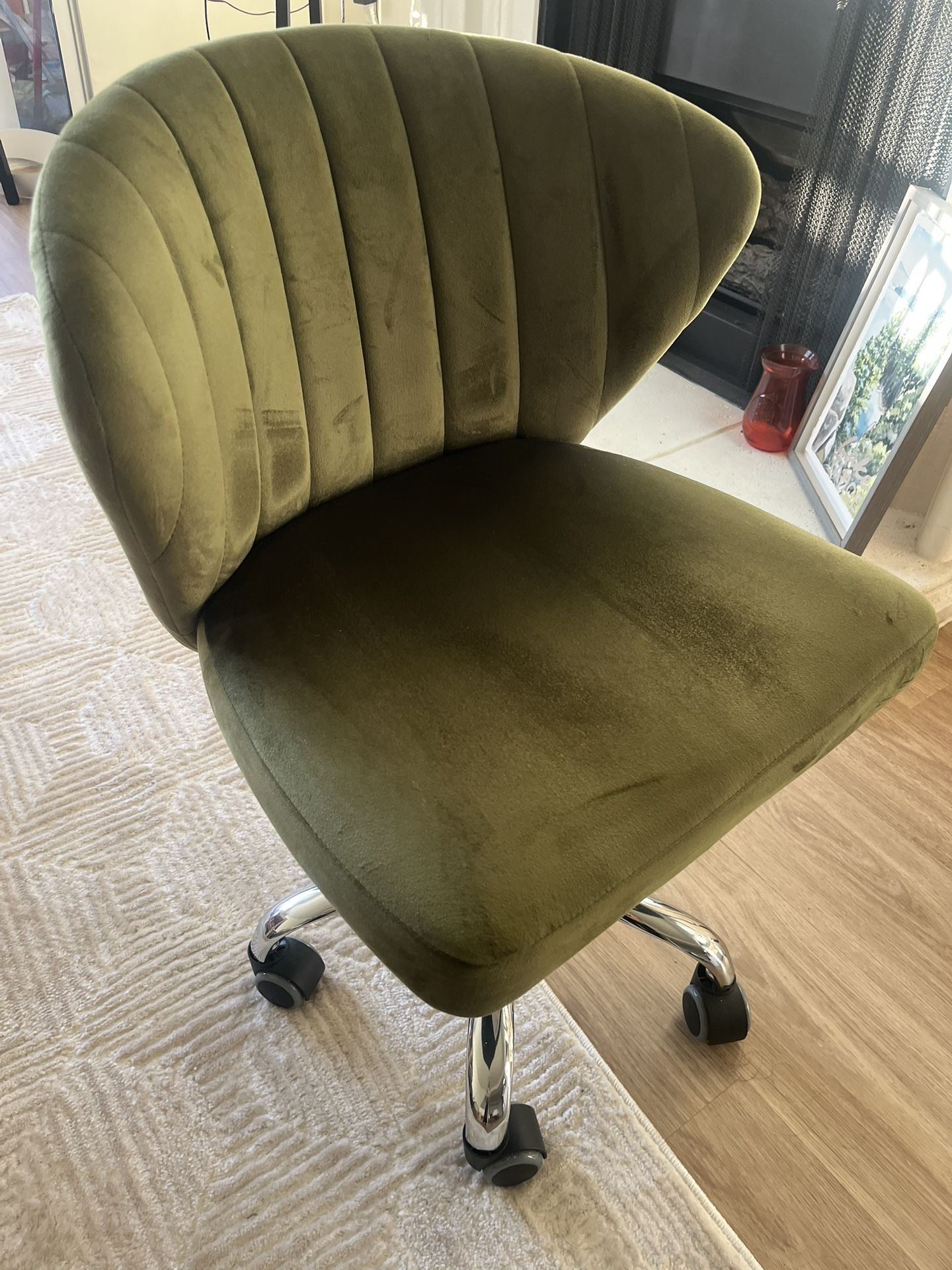 Green Vanity/Desk Chair