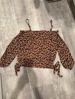 Cheetah blouse