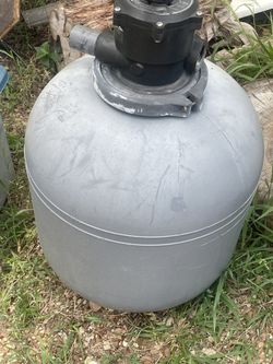 large sand filter for swim pool
