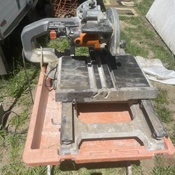 RIDGID Tile Saw Good Condition 