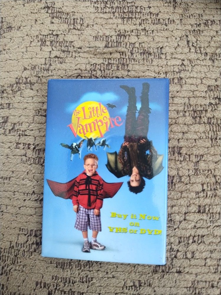The Little Vampire Movie 2001 Pinback Pin.
