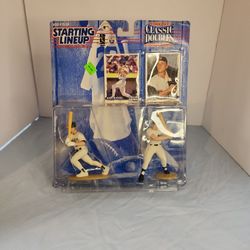 1997 STARTING LINEUP KENNER CLASSIC DOUBLES MARK MCGWIRE ROGER MARIS NIP