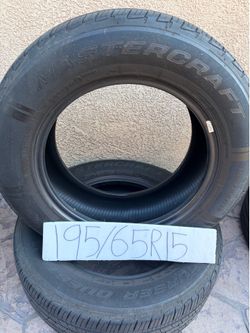 195. 65 R 15.  2tires