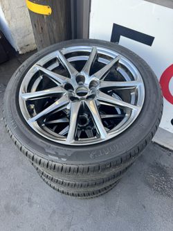 Subaru BRZ/ Toyota Supra OEM Wheels W/ Tires 215/45r17 Take Off great Condition!