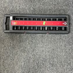 Husky 11-pieces 1/2 Drive Deep Impact Socket Set MM