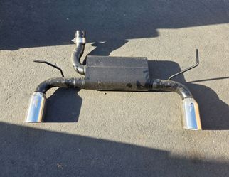 12-18 Jeep Wrangler JK Axleback Exhaust System