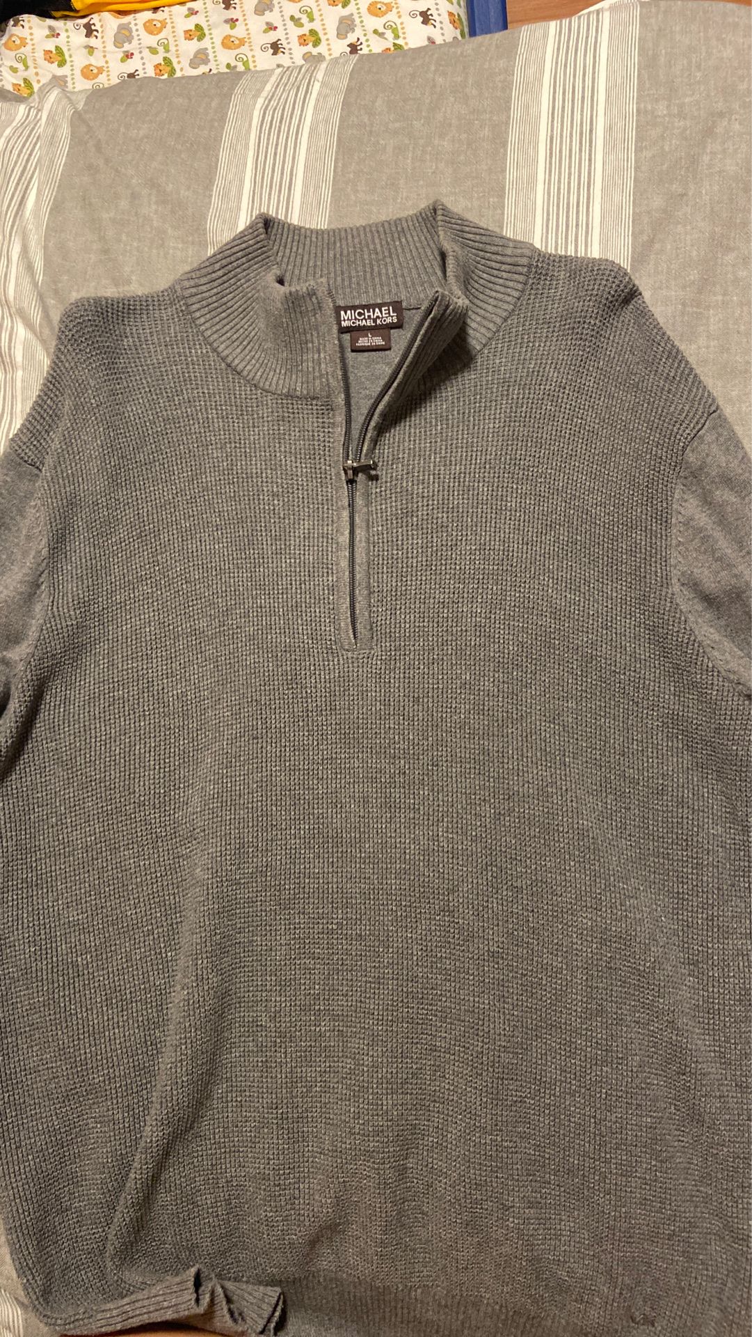 Mens Michael Kors sweater. Size L (runs big)