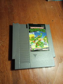 Nintendo NES Ninja turtles clean and tested condition is good $10