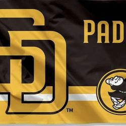 San Diego Padres Flag 5ftx3ft $20 Firm On Price