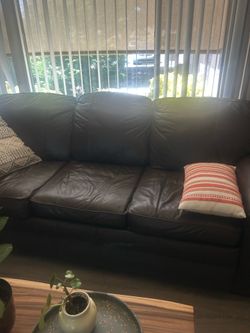 Couch and Chair w/ Foot rest