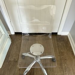 Acrylic desk Chair