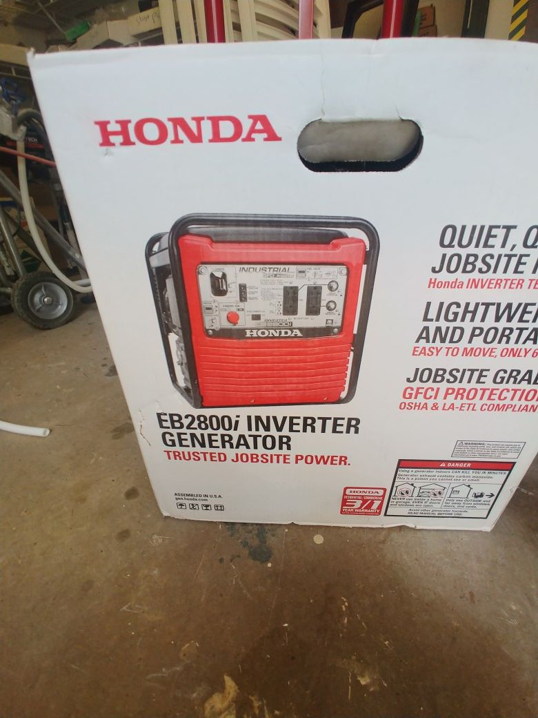 Honda eb2800 inverter generator