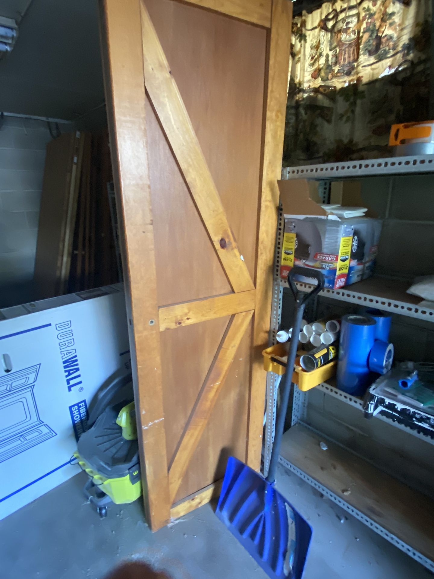 Heavy Solid Oak Door