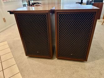Pair Vintage Rare Sansui SP-5000 4-Way, 7-Speakers 15" woofers Excellent condition
