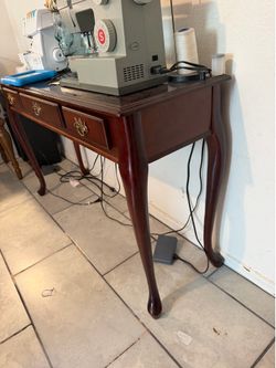 Vintage cherry wood table