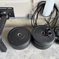 Rogue Fitness 260 LB Set Bumper Plates $500