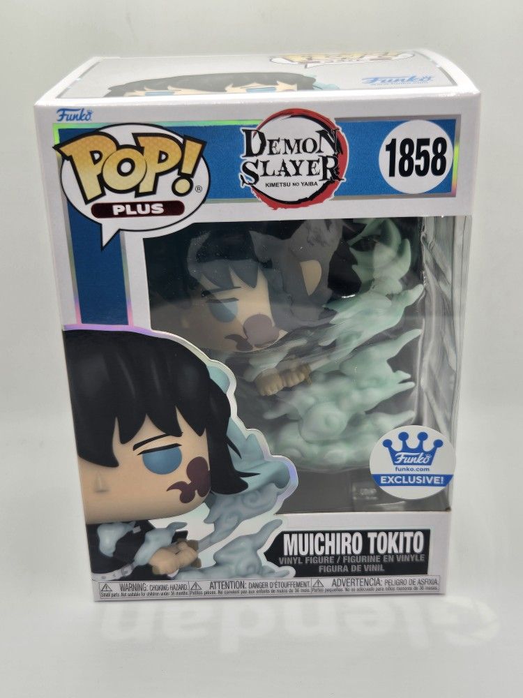 Funko Pop! Plus: MUICHIRO TOKITO (Mist Breathing) #1858 Funko Shop Exclusive