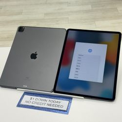 Apple IPad Pro 12.9 Inch 5th Gen - Pay $1 DOWN AVAILABLE - NO CREDIT NEEDED 