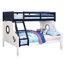 Blue&White Bunk beds 