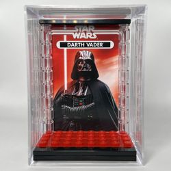 Collectible Force Pack Minifigure Display Case For Lego Star Wars Darth Vader