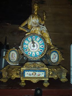 PH Mourey Antique clock
