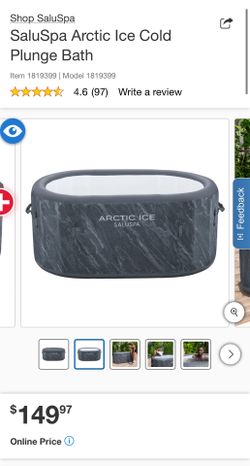 SaluSpa Arctic Ice Cold Plunge Bath