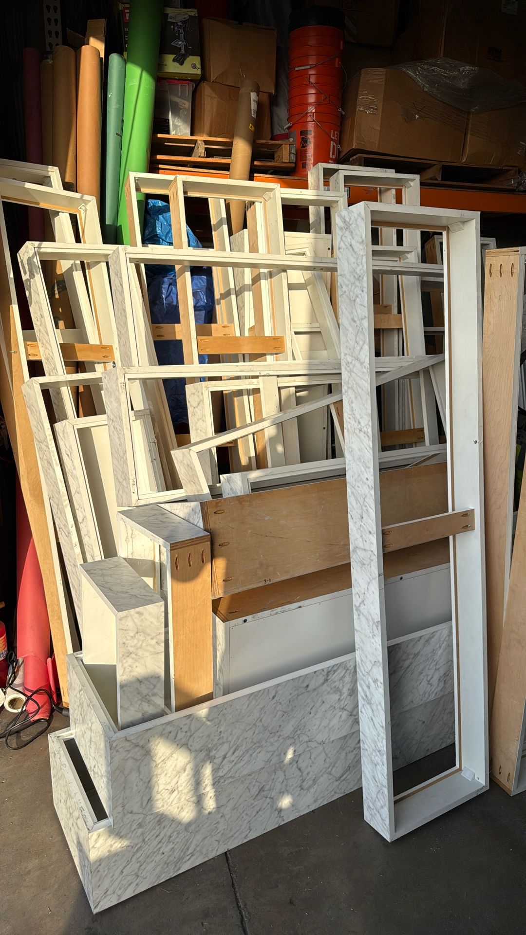 Art Installation wooden pieces