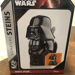 Star Wars Darth Vader Beer Signature Stein Ceramic Collector Edition NIB