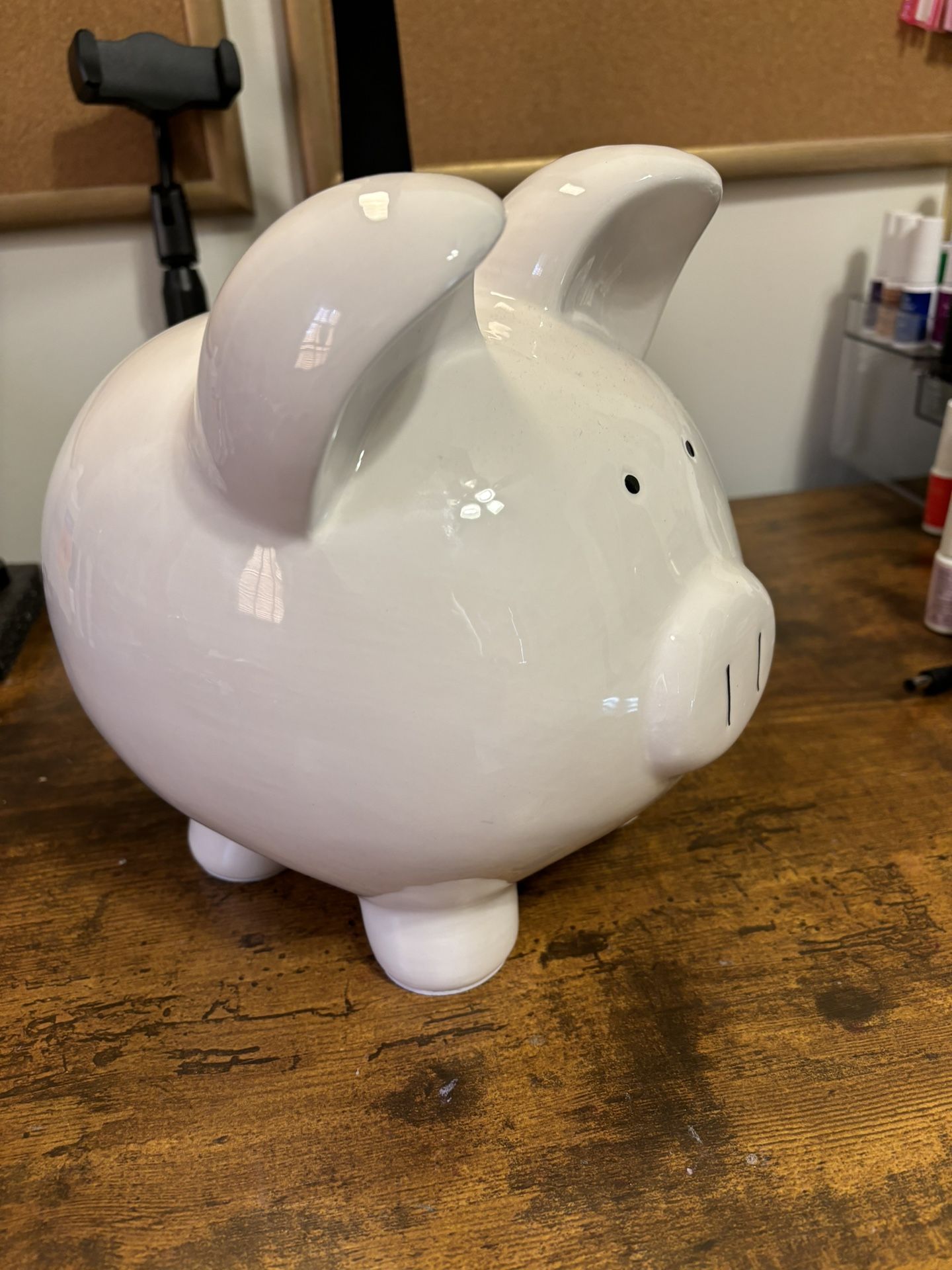 Large ceramic piggy bank
