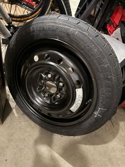Spare tire Honda accord emergency donut