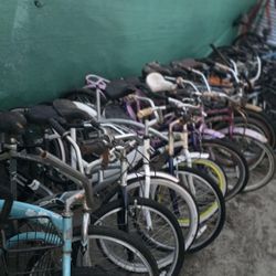 150 bicycles rims tires parts etc all for one price 