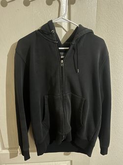 zip up hoodie size M