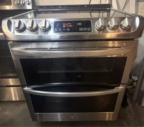 LG Stainless Steel Double Oven Electric stove