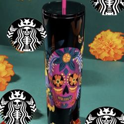 Starbucks … México 2023 dia De Los Muertos 