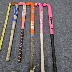 Field hockey sticks.. 30", 31", 34", 36", 36"