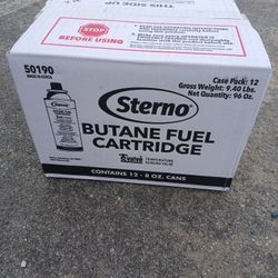 Case (12) New Sterno Butane 