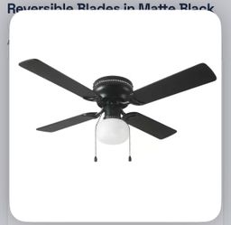 “NEW” Ceiling Fan with Light Kit and Revers 42 in.